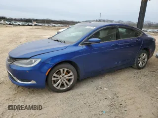 2016 Chrysler 200 Limited with VIN 1C3CCCAB5GN152833, listed as a Copart auction lot 41844175 with 191,006 mi miles and Salvage Title. Bid and sale history available at carsss.com. Image 1.