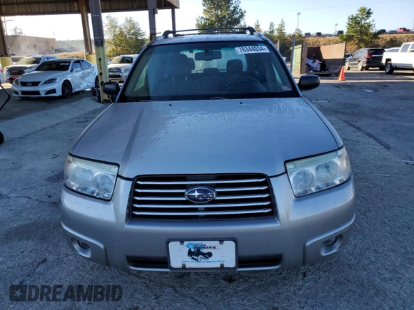 2006 Subaru Forester 2.5 X with VIN JF1SG63656H753000, listed as a Copart auction lot 76344034 with 147,002 mi miles and Salvage Title. Bid and sale history available at carsss.com. Image 5.