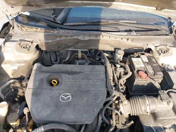 2012 Mazda Mazda6 i Touring with VIN 1YVHZ8DH7C5M22484, listed as a IAAI auction lot 41877218 with 206,046 mi miles. Bid and sale history available at carsss.com. Image 10.