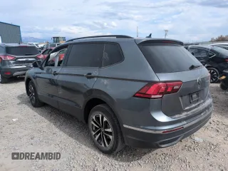 2024 Volkswagen Tiguan S with VIN 3VVFB7AXXRM109652, listed as a Copart auction lot 58813325 with 18,850 mi miles and Salvage title. Bid and sale history available at DreamBid. Image 2.