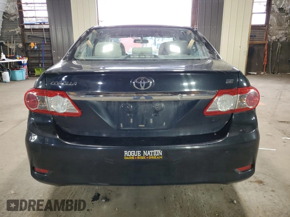 2012 Toyota Corolla L with VIN 5YFBU4EE8CP006549, listed as a Copart auction lot 53805285 with 100,980 mi miles and Salvage Title. Bid and sale history available at carsss.com. Image 6.