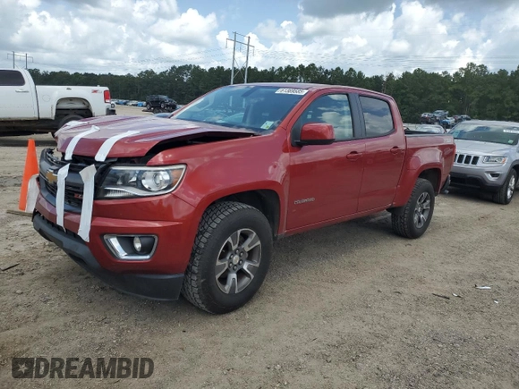 2016 Chevrolet Colorado 4WD Z71 with VIN 1GCGTDE34G1131064, listed as a Copart auction lot 61369585 with 137,769 mi miles and Salvage title. Bid and sale history available at DreamBid. Image 1.