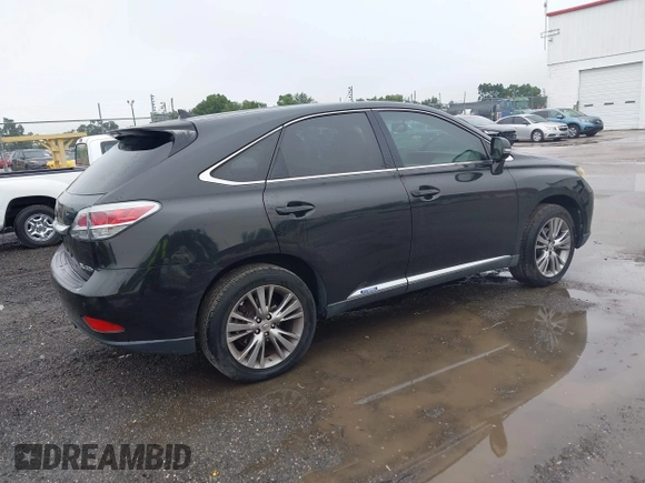 2013 Lexus RX 450h with VIN JTJZB1BA3D2006802, listed as a IAAI auction lot 42720067 with 117,291 mi miles and . Bid and sale history available at DreamBid. Image 4.