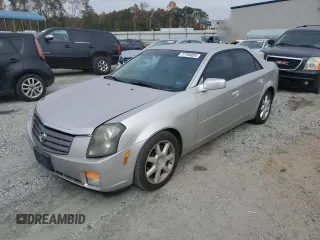 2005 Cadillac CTS with VIN 1G6DP567350176128, listed as a Copart auction lot 77794924 with 122,461 mi miles and Salvage Title. Bid and sale history available at carsss.com. Image 1.