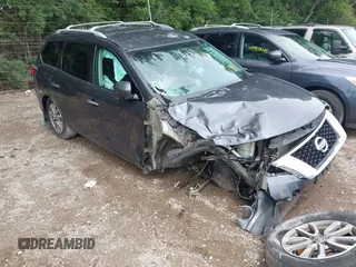 2014 Nissan Pathfinder Platinum z VIN 5N1AR2MM9EC667332, wystawiony jako IAAI lot #42854754 z przebiegiem 161 254 mil mil oraz . Historia ofert i sprzedaży dostępna na DreamBid. Obrazek 1.