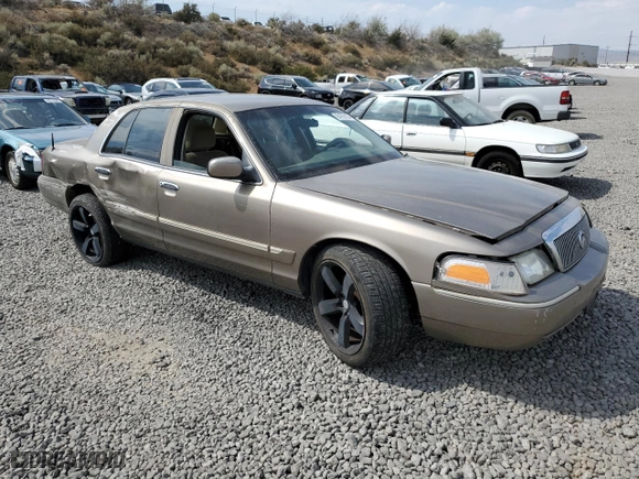 2005 Mercury Grand Marquis GS with VIN 2MEFM74W75X627162, listed as a Copart auction lot 64709124 with 118,697 mi miles and Salvage Title. Bid and sale history available at carsss.com. Image 4.