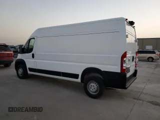 2024 Ram ProMaster Cargo Tradesman with VIN 3C6LRVDG7RE132725, listed as a Copart auction lot 49747225 with 2,020 mi miles and Salvage Title. Bid and sale history available at DreamBid. Image 2.