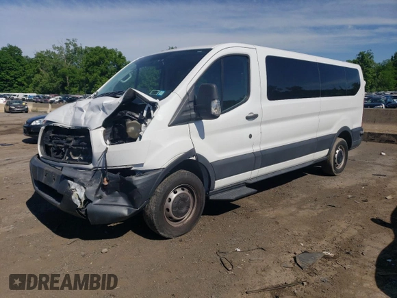 2018 Ford Transit Passenger XL with VIN 1FBZX2YM8JKA17502, listed as a Copart auction lot 56513594 with Not Provided miles. Bid and sale history available at carsss.com. Image 1.