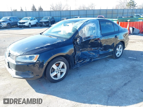 2012 Volkswagen Jetta TDI w/Premium with VIN 3VWLL7AJXCM320123, listed as a IAAI auction lot 41490787 with Not provided miles and . Bid and sale history available at DreamBid. Image 2.