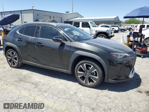 2019 Lexus UX 200 with VIN JTHY3JBHXK2017333, listed as a Copart auction lot 58220535 with 64,044 mi miles and Salvage title. Bid and sale history available at DreamBid. Image 4.