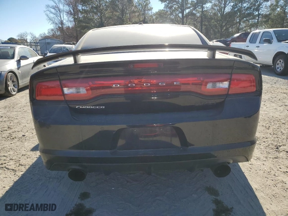 2012 Dodge Charger SRT8 with VIN 2C3CDXEJ4CH228471, listed as a Copart auction lot 82397844 with 125,437 mi miles and Salvage Title. Bid and sale history available at carsss.com. Image 6.