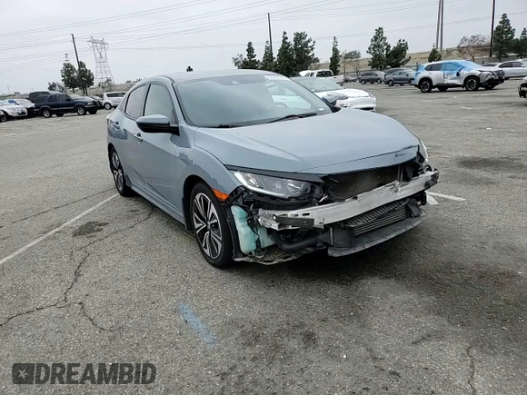 2021 Honda Civic Sport with VIN SHHFK7H4XMU422397, listed as a Copart auction lot 50767515 with 87,010 mi miles and Salvage Title. Bid and sale history available at DreamBid. Image 10.