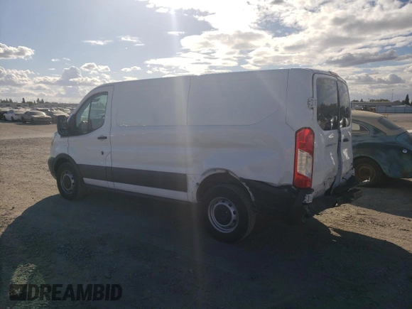 2016 Ford Transit Cargo with VIN 1FTYE1ZM2GKB32028, listed as a Copart auction lot 78474644 with 124,590 mi miles and Salvage Title. Bid and sale history available at DreamBid. Image 2.