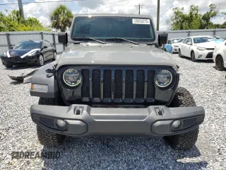 2022 Jeep Wrangler Willys Sport with VIN 1C4GJXANXNW210785, listed as a Copart auction lot 59355275 with 25,887 mi miles and Salvage title. Bid and sale history available at DreamBid. Image 5.