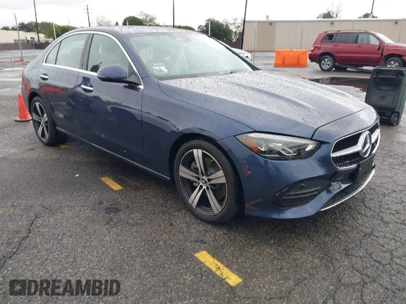 2024 Mercedes-Benz C 300 with VIN W1KAF4GB1RR220120, listed as a IAAI auction lot 41789196 with 1,903 mi miles and . Bid and sale history available at DreamBid. Image 1.