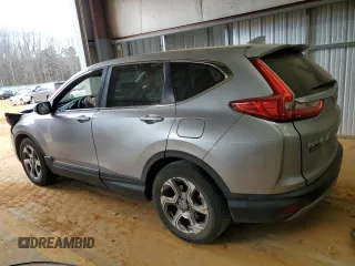2019 Honda CR-V EX with VIN 2HKRW1H52KH512876, listed as a Copart auction lot 43337215 with 107,566 mi miles and Salvage Title. Bid and sale history available at DreamBid. Image 2.