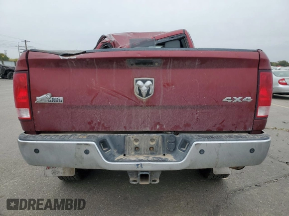 2015 Ram 2500 SLT with VIN 3C6TR5DT9FG514235, listed as a Copart auction lot 77594614 with 0 mi miles and Salvage Title. Bid and sale history available at carsss.com. Image 6.