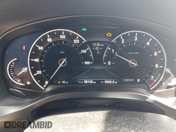 2019 BMW X3 sDrive30i with VIN 5UXTR7C52KLE98997, listed as a Copart auction lot 50659845 with 98,108 mi miles and Salvage Title. Bid and sale history available at carsss.com. Image 9.