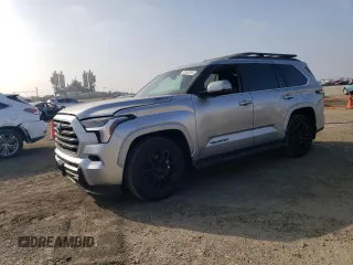 2024 Toyota Sequoia SR5 with VIN 7SVAAABA6RX042034, listed as a Copart auction lot 72643814 with 2,344 mi miles and Salvage Title. Bid and sale history available at carsss.com. Image 1.