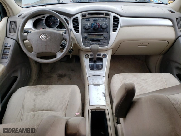 2005 Toyota Highlander with VIN JTEGP21A950088501, listed as a Copart auction lot 39482414 with 257,411 mi miles and Salvage Title. Bid and sale history available at carsss.com. Image 8.