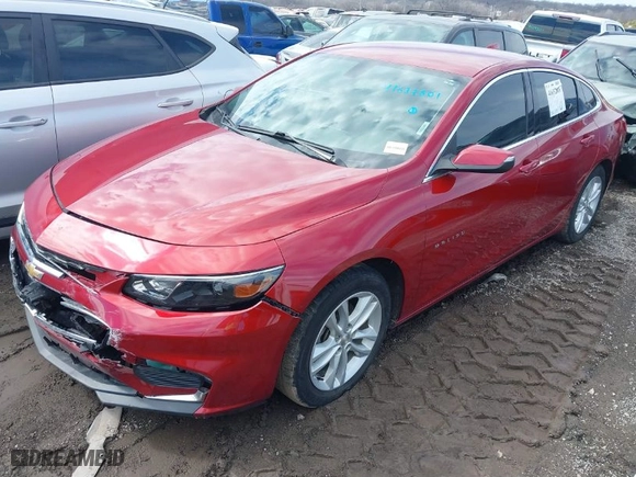 2016 Chevrolet Malibu LT with VIN 1G1ZE5ST0GF220073, listed as a IAAI auction lot 41632801 with 104,239 mi miles. Bid and sale history available at carsss.com. Image 2.