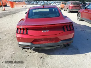 2024 Ford Mustang GT с VIN 1FA6P8CF0R5421646, выставлен на аукционе Copart как лот 61478275 с пробегом 2 331 миль миль и Списание • Salvage title. История ставок и продаж доступна на DreamBid. Изображение 6.