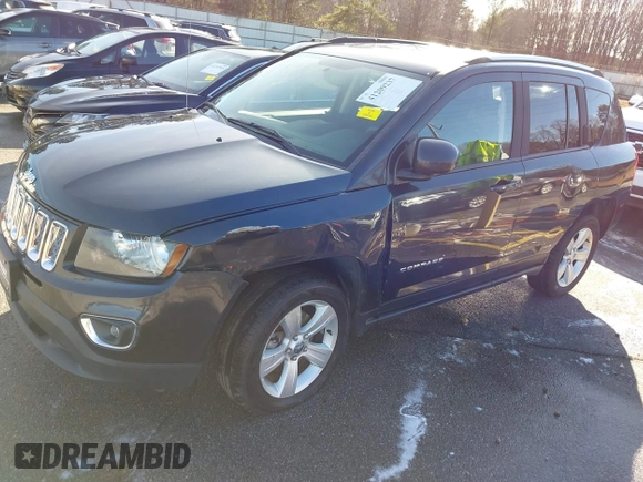 2015 Jeep Compass High Altitude Edition with VIN 1C4NJCEA0FD210511, listed as a IAAI auction lot 41209237 with 79,721 mi miles. Bid and sale history available at carsss.com. Image 6.