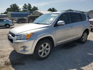 2010 Toyota RAV4 Limited with VIN JTMDK4DV7AD010334, listed as a Copart auction lot 60308555 with 169,321 mi miles and Salvage title. Bid and sale history available at DreamBid. Image 1.