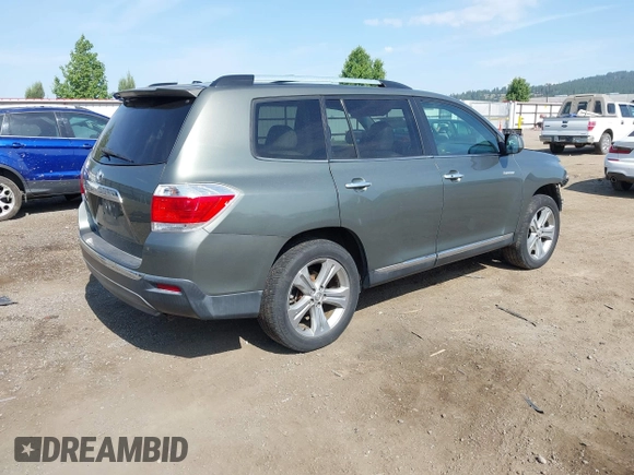2012 Toyota Highlander Limited with VIN 5TDYK3EH8CS061076, listed as a IAAI auction lot 42499863 with 168,086 mi miles and . Bid and sale history available at DreamBid. Image 4.