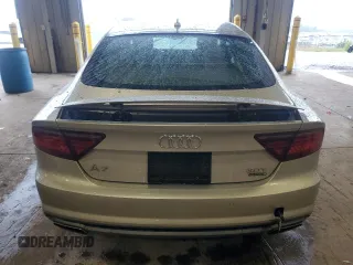 2018 Audi A7 Premium Plus with VIN WAUW3AFC1JN032336, listed as a Copart auction lot 58100635 with 36,976 mi miles and Salvage title. Bid and sale history available at DreamBid. Image 6.