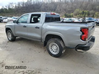2024 Chevrolet Colorado 2WD Work Truck z VIN 1GCGSBEC2R1225924, wystawiony jako Copart lot #46835315 z przebiegiem Nie podano mil oraz Szkoda całkowita • Salvage title. Historia ofert i sprzedaży dostępna na DreamBid. Obrazek 2.