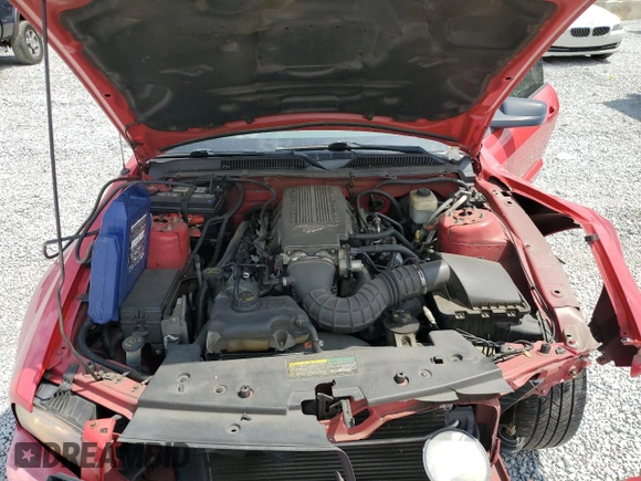 2007 Ford Mustang GT Deluxe with VIN 1ZVHT85H675346717, listed as a Copart auction lot 54911565 with 194,020 mi miles and Salvage title. Bid and sale history available at DreamBid. Image 11.
