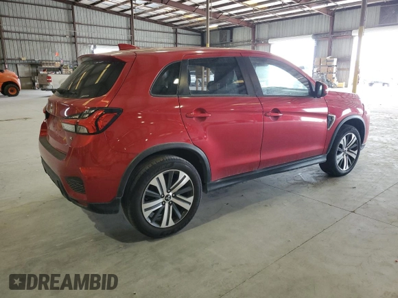 2021 Mitsubishi Outlander ES with VIN JA4ARUAU8MU019780, listed as a Copart auction lot 56278655 with 94,391 mi miles and Clean title. Bid and sale history available at DreamBid. Image 3.