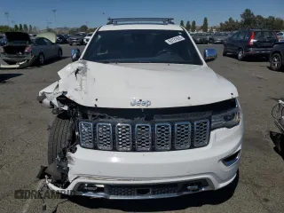 2017 Jeep Grand Cherokee Overland with VIN 1C4RJFCT5HC777748, listed as a Copart auction lot 63121635 with 106,991 mi miles and Salvage title. Bid and sale history available at DreamBid. Image 5.