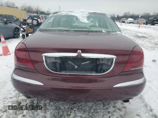 2002 Lincoln Continental with VIN 1LNHM97V62Y684873, listed as a Copart auction lot 87602665 with 52,974 mi miles and Salvage Title. Bid and sale history available at carsss.com. Image 6.