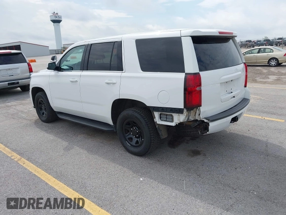 2020 Chevrolet Tahoe Commercial with VIN 1GNSKDEC2LR260646, listed as a IAAI auction lot 42800810 with 114,704 mi miles and . Bid and sale history available at DreamBid. Image 3.