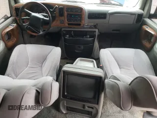 2001 Chevrolet Express Cargo YF7 Upfitter z VIN 1GBFG15R211243862, wystawiony jako Copart lot #57950355 z przebiegiem 133 273 mil mil oraz Szkody całkowita. Historia ofert i sprzedaży dostępna na DreamBid. Obrazek 8.