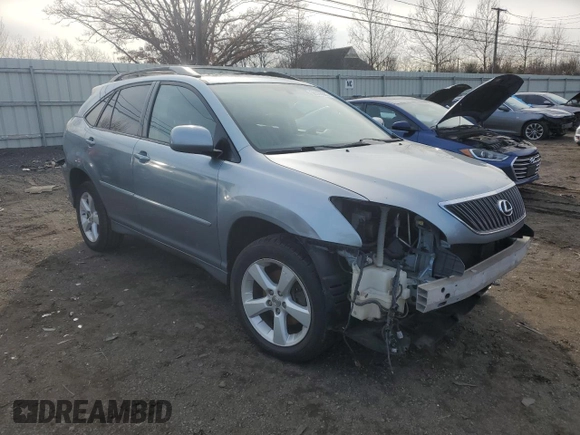 2005 Lexus RX 330 with VIN 2T2HA31U85C045926, listed as a Copart auction lot 50395585 with 187,071 mi miles and Salvage Title. Bid and sale history available at carsss.com. Image 4.