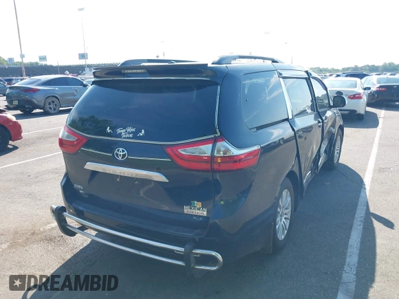 2015 Toyota Sienna XLE with VIN 5TDYK3DC1FS547142, listed as a IAAI auction lot 42675729 with 98,232 mi miles and . Bid and sale history available at DreamBid. Image 4.