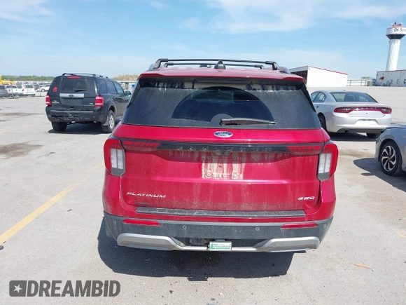 2025 Ford Explorer with VIN 1FMUK8HH9SGA53435, listed as a IAAI auction lot 42226284 with 17,345 mi miles and . Bid and sale history available at DreamBid. Image 17.