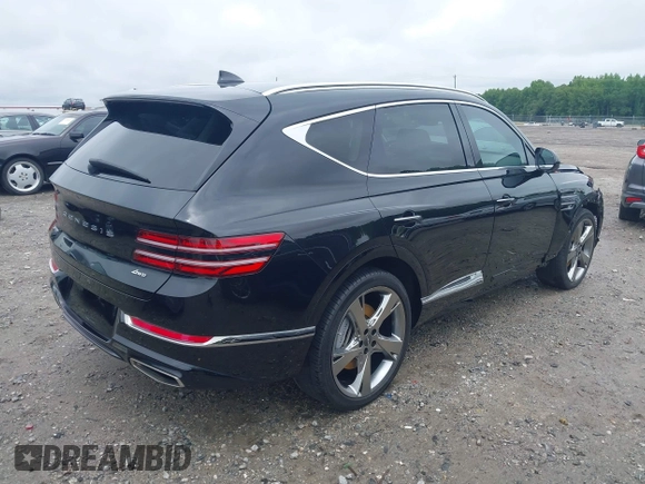 2023 Genesis GV80 z VIN KMUHBDSB1PU112034, wystawiony jako IAAI lot #42358481 z przebiegiem 49 171 mil mil oraz . Historia ofert i sprzedaży dostępna na DreamBid. Obrazek 4.