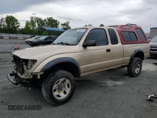 2002 Toyota Tacoma with VIN 5TEWM72N42Z133394, listed as a Copart auction lot 55496165 with 312,636 mi miles and Salvage title. Bid and sale history available at DreamBid. Image 1.