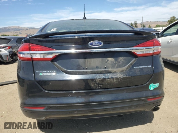 2017 Ford Fusion Titanium with VIN 3FA6P0SU5HR277220, listed as a Copart auction lot 63799685 with 123,837 mi miles and Salvage title. Bid and sale history available at DreamBid. Image 6.