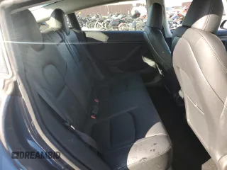 2023 Tesla Model 3 with VIN 5YJ3E1EA4PF556782, listed as a Copart auction lot 55626935 with 26,615 mi miles and Salvage title. Bid and sale history available at DreamBid. Image 10.