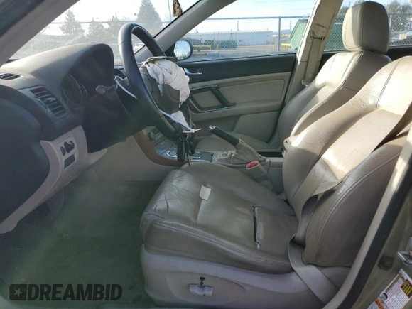 2006 Subaru Legacy Outback Limited with VIN 4S4BP62C467332226, listed as a Copart auction lot 85867494 with 149,452 mi miles and Salvage title. Bid and sale history available at DreamBid. Image 7.