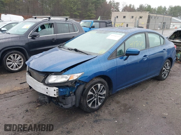 2015 Honda Civic EX with VIN 2HGFB2F86FH557370, listed as a IAAI auction lot 41954713 with 224,242 mi miles and . Bid and sale history available at DreamBid. Image 17.