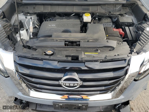 2023 Nissan Pathfinder Platinum with VIN 5N1DR3DK1PC270167, listed as a Copart auction lot 43108355 with 33,778 mi miles and Salvage Title. Bid and sale history available at carsss.com. Image 12.