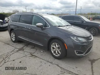 2020 Chrysler Pacifica Limited z VIN 2C4RC1GG3LR187459, wystawiony jako Copart lot #54705195 z przebiegiem 129 345 mil mil oraz Szkody całkowita. Historia ofert i sprzedaży dostępna na DreamBid. Obrazek 4.