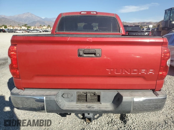 2018 Toyota Tundra 2WD SR5 with VIN 5TFEY5F18JX237193, listed as a Copart auction lot 75767044 with 104,760 mi miles and Salvage Title. Bid and sale history available at carsss.com. Image 6.