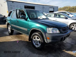 1999 Honda CR-V EX with VIN JHLRD1869XC018910, listed as a Copart auction lot 77180854 with 155,075 mi miles and Salvage Title. Bid and sale history available at carsss.com. Image 4.